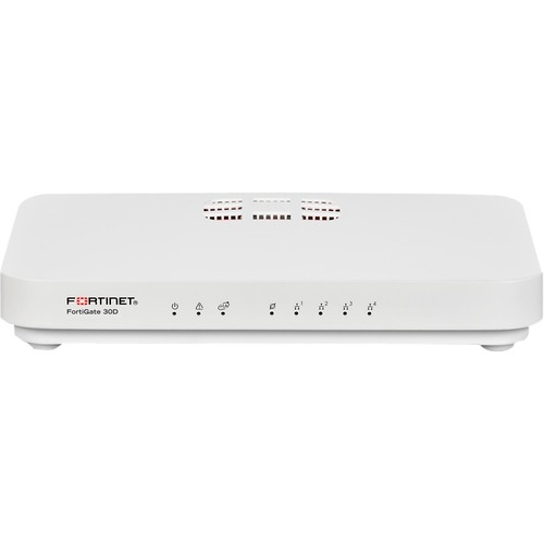 Fortinet FortiGate 30D Network Security/Firewall Appliance - 5 Port - Gigabit Ethernet - 5 x RJ-45 - Desktop