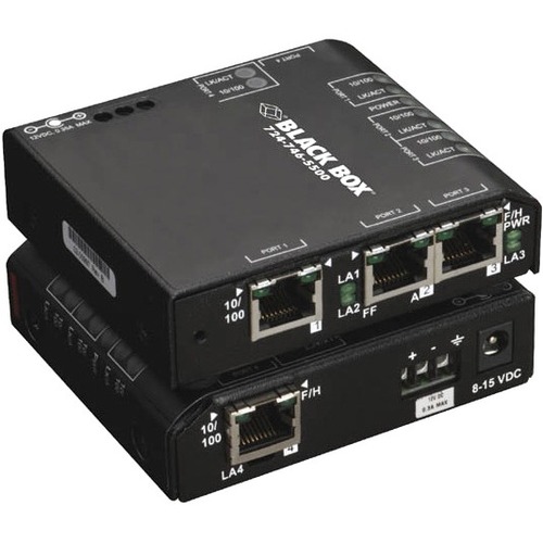 Black Box Hardened Convenient Switch, 12 VDC