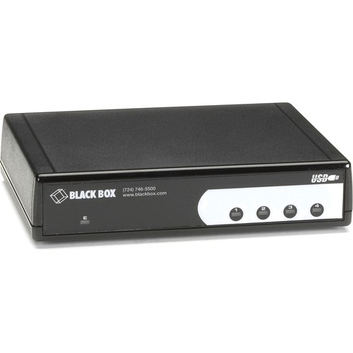 Black Box 4-Port USB to RS232 Converter DB9 - USB 1.1