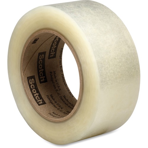 Scotch 313 Box Sealing Tape - 109.30 yd Length x 1.88" Width x 2.5 mil Thickness - 3" Core - Clear - Acrylic - Acrylic Backing - For Packing, Sealing - 36 / Carton