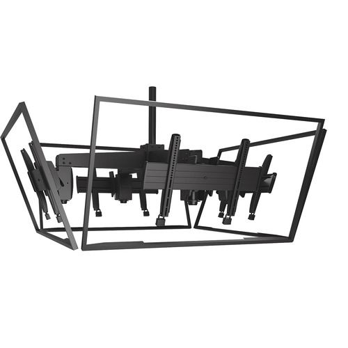 Chief Multi-Directional Ceiling Mount - For 32-65" Monitors - Black - 32" to 60" Screen Support - 340 lb Load Capacity - 200 x 200, 600 x 400 - Yes