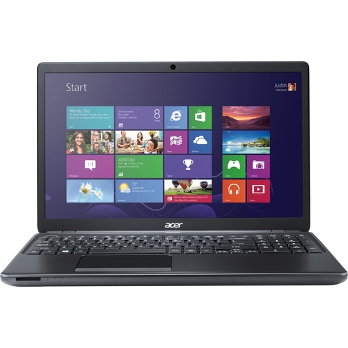 Acer TravelMate P255-MP TMP255-MP-34014G50Mtkk 15.6" Touchscreen Notebook - HD - 1366 x 768 - Intel Core i3 i3-4010U Dual-core (2 Core) 1.70 GHz - 4 GB Total RAM - 500 GB HDD - Black - Windows 8.1 - Intel HD 4400 - Front Camera/Webcam - 5.50 Hours Battery