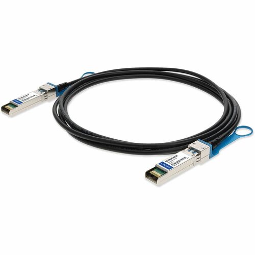 AddOn Twinaxial Network Cable - 16.4 ft Twinaxial Network Cable for Network Device - First End: 1 x SFP+ Network - Second End: 1 x SFP+ Network - 10 Gbit/s - 24 AWG - 1 - TAA Compliant