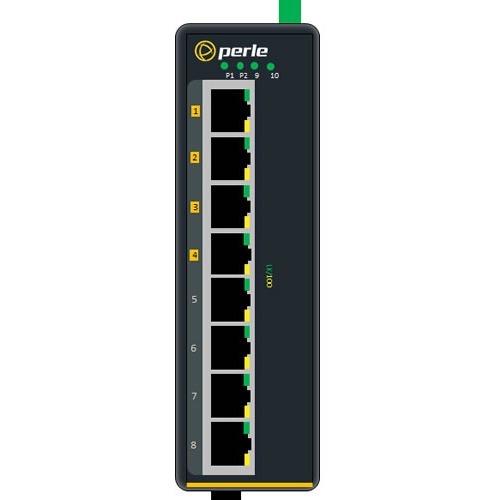 Perle IDS-108FPP-M2ST2-XT - Industrial Ethernet Switch with Power Over ...