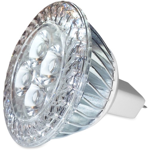 3M MR-16 LED Advanced Light - 6 W - 12 V AC - MR16 Size - Warm White Light Color - GU5.3 Base - 50000 Hour - 2700°K Color Temperature - 80 CRI - Dimmable - Energy Saver, Heat Sink, Mercury-free - 1 / Each