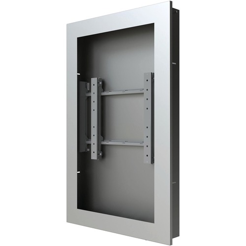 Peerless-AV® KIP740-S Wall Mount for Fan, Media Player, Flat Panel Display, Electronic Equipment - Silver - Height Adjustable - 40" Screen Support - 75 lb Load Capacity - 200 x 200, 600 x 400 - VESA Mount Compatible - 1