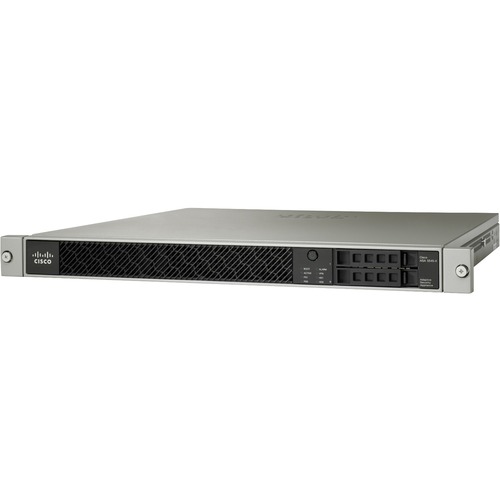 Cisco ASA 5545-X Network Security/Firewall Appliance - 8 Port - 1000Base-T, 1000Base-X - Gigabit Ethernet - AES, 3DES - 8 x RJ-45 - 1 Total Expansion Slots - 1U - Rack-mountable