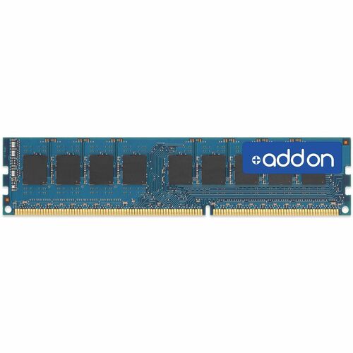 AddOn JEDEC Standard Factory Original 4GB DDR3-1866MHz Unbuffered ECC Dual Rank x8 1.5V 240-pin CL13 UDIMM - For Server - 4 GB (1 x 4GB) - DDR3-1866/PC3-14900 DDR3 SDRAM - 1866 MHz Dual-rank Memory - CL13 - 1.50 V - ECC - Unbuffered - 240-pin - UDIMM