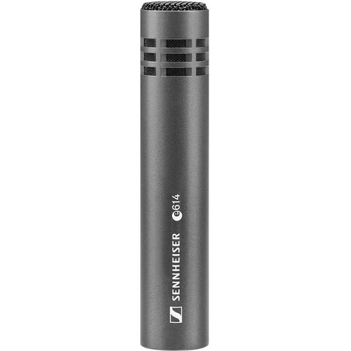 Sennheiser e 614 Wired Condenser Microphone - 40 Hz to 20 kHz - 50 Ohm - Super-cardioid - 3-Pin XLR