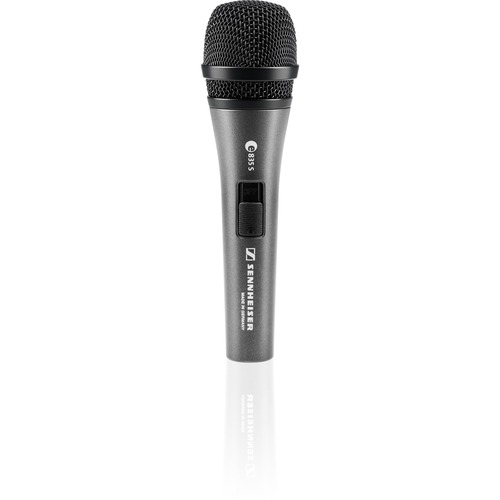 Sennheiser e 835-S Wired Dynamic Microphone - 40 Hz to 16 kHz - Handheld - XLR