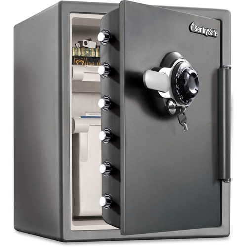 Fire-Safe XX Large Combination Fire Safe - 58.50 L - Combination, Dual Key, Mechanical Dial, Programmable Lock - Water Resistant, Fire Resistant, Pry Resistant, Impact Resistant, Explosive Resistant - Internal Size 19.6" x 14.8" x 11.9" - Overall Size 23.