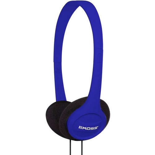Koss KPH7 Headphone - Stereo - Wired - 32 Ohm - 80 Hz to 18 kHz - Over-the-head - Binaural - Supra-aural - 4 ft Cable - Blue
