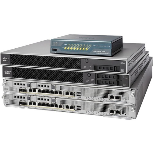 Cisco ASA 5555-X Network Security/Firewall Appliance - 8 Port - Gigabit Ethernet - 8 x RJ-45 - 1 Total Expansion Slots - Rack-mountable, Desktop