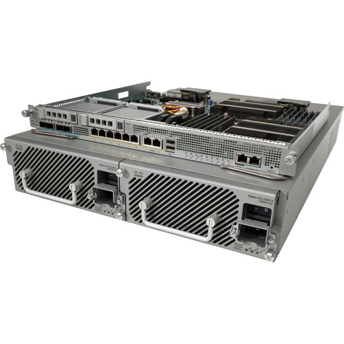 Cisco ASA 5585-X Network Security/Firewall Appliance - 8 Port - Gigabit Ethernet - 8 x RJ-45 - 4 Total Expansion Slots - Rack-mountable, Desktop