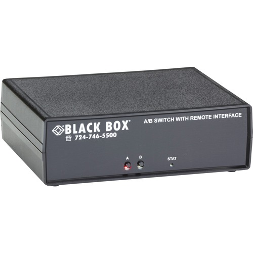 Black Box Remotely Controlled Layer 1 A/B Switch - DB9 - 3 x Serial Port
