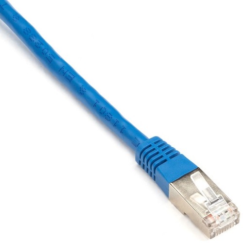 Black Box SlimLine Cat.6 (S/FTP) Patch Network Cable - 20 ft Category 6 Network Cable for Network Device - First End: 1 x RJ-45 Network - Male - Second End: 1 x RJ-45 Network - Male - 1 Gbit/s - Patch Cable - Shielding - Gold Plated Contact - CM - 26 AWG 