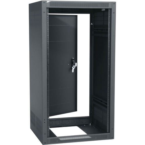 Middle Atlantic ERK Series 18RU Rack - 28 Inch Depth - 18U Rack Height x 19" Rack Width x 26.47" Rack Depth - Floor Standing - Black Powder Coat - Steel - 10000 lb Static/Stationary Weight Capacity