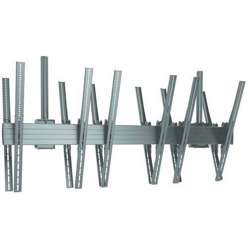 Chief Fusion Back-To-Back 3x1 Ceiling Display Mount - For Displays 40-55" - Black