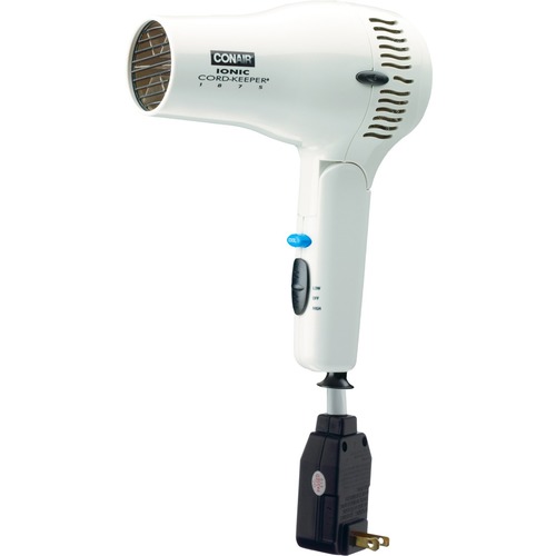 Conair Hospitality 1875 Watt Ionic Cord-Keeper Dryer - 1875 W - Ionic - Handheld - AC Supply Powered