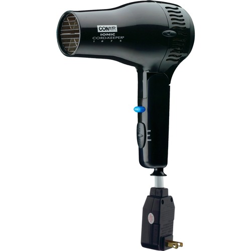 Conair Hospitality 1875 Watt Ionic Cord-Keeper Dryer - 1875 W - Ionic - Handheld - AC Supply Powered