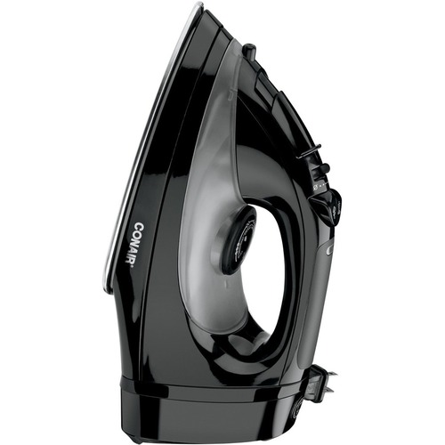 Conair Hospitality Cord-Keeper Steam Iron - Automatic Shut Off - 1400 W - Black