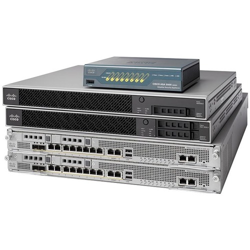 Cisco ASA 5512-X Adaptive Security Appliance - 6 Port - Gigabit Ethernet - 6 x RJ-45 - 1 Total Expansion Slots - Rack-mountable