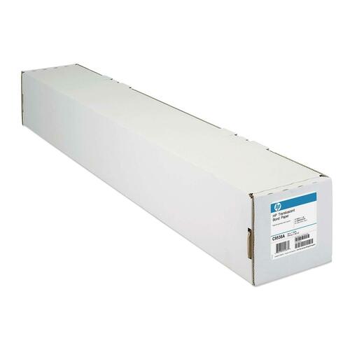 HP Bond Paper - 70 Brightness - 72% Opacity - A0 - 36" x 150 ft - 18 lb Basis Weight - 1 Roll