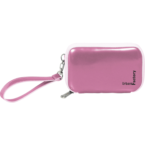 Urban Factory Hard Disk Case - Vinyl, Memory Foam - Pink