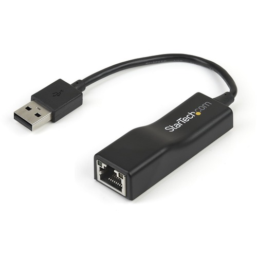 StarTech.com USB 2.0 to 10/100 Mbps Ethernet Network Adapter Dongle - Add a 10/100Mbps Ethernet port to your laptop or desktop computer through USB - USB 2.0 to 10/100 Mbps Ethernet Network Adapter Dongle - USB Network Adapter - USB 2.0 Fast Ethernet Adap
