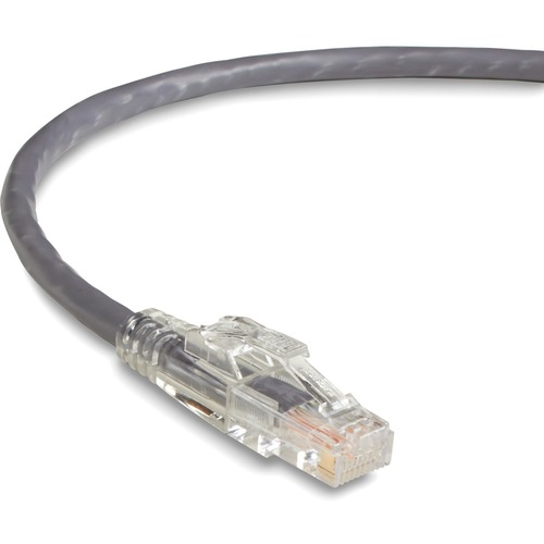 Black Box GigaBase 3 Cat.5e UTP Patch Network Cable - 6 ft Category 5e Network Cable for Patch Panel, Wallplate, Network Device - First End: 1 x RJ-45 Network - Male - Second End: 1 x RJ-45 Network - Male - 1 Gbit/s - Patch Cable - Gold Plated Contact - C