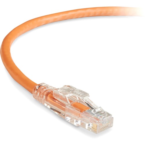 Black Box GigaBase 3 Cat.5e UTP Patch Network Cable - 3 ft Category 5e Network Cable for Patch Panel, Wallplate, Network Device - First End: 1 x RJ-45 Network - Male - Second End: 1 x RJ-45 Network - Male - 1 Gbit/s - Patch Cable - Gold Plated Contact - C