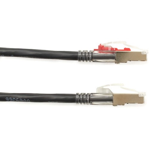 Black Box GigaBase 3 Cat.5e (F/UTP) Patch Network Cable - 15 ft Category 5e Network Cable for Patch Panel, Wallplate, Network Device - First End: 1 x RJ-45 Network - Male - Second End: 1 x RJ-45 Network - Male - 1 Gbit/s - Patch Cable - Shielding - Gold P