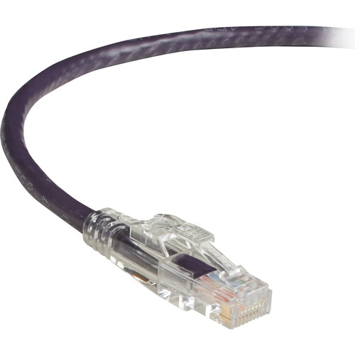 Black Box GigaTrue 3 Cat.6 UTP Patch Network Cable - 3 ft Category 6 Network Cable for Patch Panel, Wallplate, Network Device - First End: 1 x RJ-45 Network - Male - Second End: 1 x RJ-45 Network - Male - 1 Gbit/s - Patch Cable - Gold Plated Contact - CM 