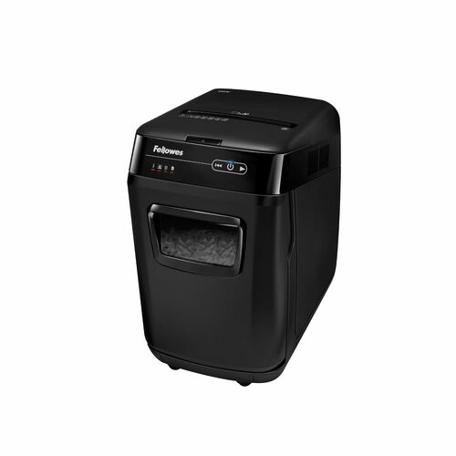 Fellowes AutoMax 150C Hands Free Paper Shredder - Cross Cut - 150 Per Pass - for shredding Staples, Paper Clip, Credit Card, Paper, CD, DVD, Junk Mail - 0.156" x 1.500" Shred Size - P-4 - 11 ft/min - 9" Throat - 10 Minute Run Time - 25 Minute Cool Down Ti