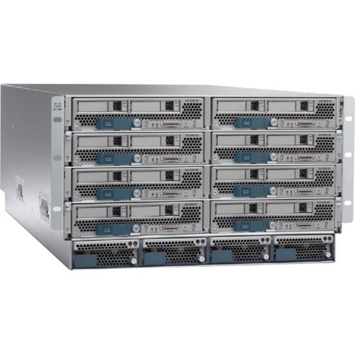 Cisco UCS 5108 Blade Server Case - Rack-mountable - 6U - 8 x Fan(s) Installed - 0 - 2x Slot(s)