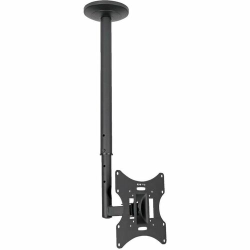 Tripp Lite Display TV Ceiling Monitor Mount Arm Swivel Tilt 13"-37" Screen - 66 lb Load Capacity - Steel - Black
