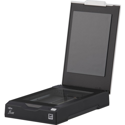 Fujitsu fi-65F Flatbed Scanner - 600 dpi Optical - 24-bit Color - 8-bit Grayscale - Desktop - USB