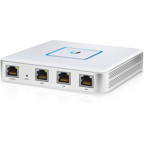 Ubiquiti UniFi Security Gateway - 3 Ports - 2 RJ-45 Port(s) - Management Port - Slots512 MB - Gigabit Ethernet - Wall Mountable, Desktop