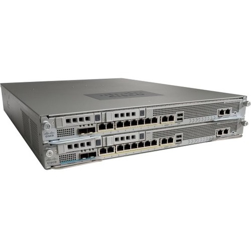 Cisco 5585-X Firewall Edition Adaptive Security Appliance - 8 Port - 10/100/1000Base-T, 10GBase-X - Gigabit Ethernet - 3DES, AES - 4 Total Expansion Slots - 2U - Rack-mountable