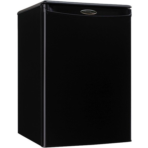 Danby Designer Compact All Refrigerator - 2.60 ft³ - Auto-defrost - Undercounter - Auto-defrost - Reversible - 2.60 ft³ Net Refrigerator Capacity - 120 V AC - 253 kWh per Year - Black - Smooth - Built-in