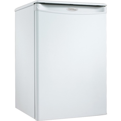 Danby Designer Compact All Refrigerator - 2.60 ft³ - Auto-defrost - Undercounter - Auto-defrost - Reversible - 2.60 ft³ Net Refrigerator Capacity - 120 V AC - 253 kWh per Year - White - Smooth - Built-in