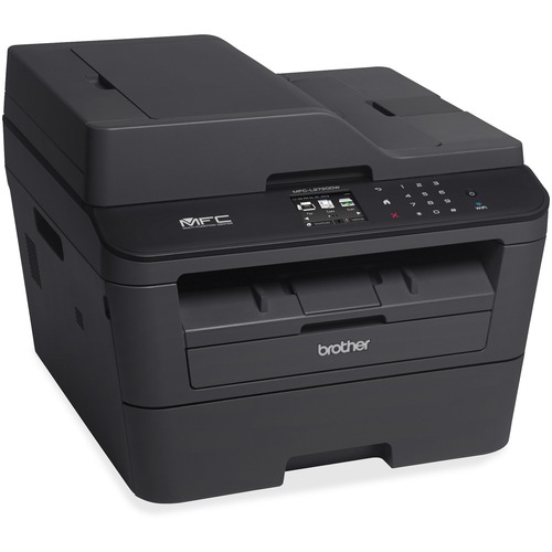 Brother MFC-L2720DW Laser Multifunction Printer - Monochrome - Duplex - Copier/Fax/Printer/Scanner - 30 ppm Mono Print - 2400 x 600 dpi Print - 2.7" LCD Touchscreen - Wireless LAN - USB 2.0