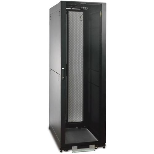 Tripp Lite by Eaton 42U SmartRack Value Series Standard-Depth Rack Enclosure Cabinet, 2400 lbs (1088.6 kgs) Capacity with doors & side panels - For PDU - 42U Rack Height37" Rack Depth - Floor Standing - Black - 2250 lb Dynamic/Rolling Weight Capacity - 24
