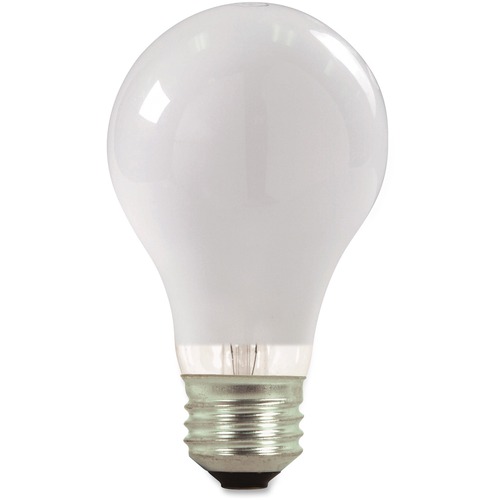 Satco 29-watt A19 Halogen Bulb - 29 W - 120 V AC - A19 Size - Soft White Light Color - E26 Base - 1000 Hour - 4940.3°F (2726.8°C) Color Temperature - Dimmable - Energy Saver - 2 / Box - Light Bulbs & Tubes - SDNS2405