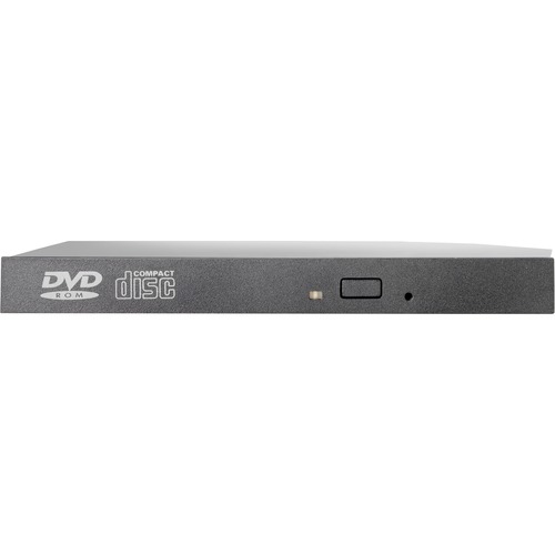 HPE DVD-Reader - Internal - Jack Black - DVD-ROM Support - 24x CD Read - 8x DVD Read - Double-layer Media Supported - SATA/150