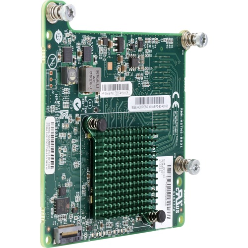 HPE FlexFabric 20Gb 2-port 650M Adapter - PCI Express 2.0 x8 - 2 Port(s) - Optical Fiber - 10GBase-X - Mezzanine Type A