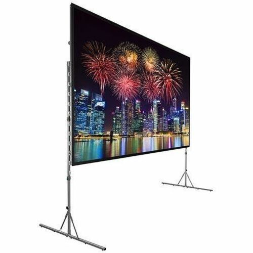 Da-Lite Heavy-Duty Fast-Fold Deluxe Screen System - Portable Folding Frame Projection Screen - 294in Screen