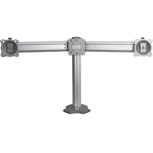 Chief KONTOUR K3G310S Desk Mount for Flat Panel Display - Silver - Height Adjustable - 27" to 30" Screen Support - 45 lb Load Capacity - 75 x 75, 100 x 100 - VESA Mount Compatible