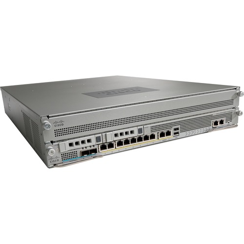 Cisco ASA 5585-X Network Security/Firewall Appliance - 8 Port - 10/100/1000Base-T, 10GBase-X - 10 Gigabit Ethernet - AES, DES, 3DES - 8 x RJ-45 - 4 Total Expansion Slots - 2U - Rack-mountable