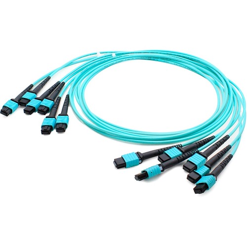 AddOn Fiber Optic Network Cable - 9.8 ft Fiber Optic Network Cable for Network Device - First End: 6 x MPO Network - Female - Second End: 6 x MPO Network - Female